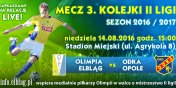 W oczekiwaniu na pierwsze zwycistwo. Mecz Olimpia Elblg - Odra Opole LIVE