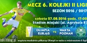 Do szeciu razy sztuka? Olimpia Elblg - Warta Pozna . Przeprowadzimy relacj LIVE