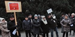 "Nie chcemy powtrki PRL-u". Elblanie protestowali przeciw rzdom Prawa i Sprawiedliwoci