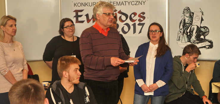 Rejonowy etap Konkursu Matematycznego Euklides w ZST-I