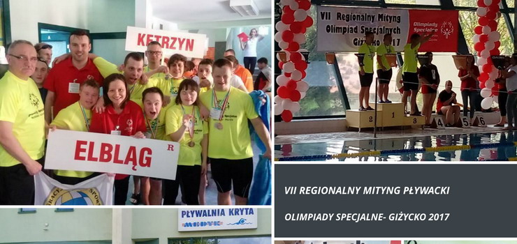 Pierwsze medale zawodnikw Klubu Olimpiad Specjalnych "ONI w ATAKu’’ na mityngu pywackim w Giycku