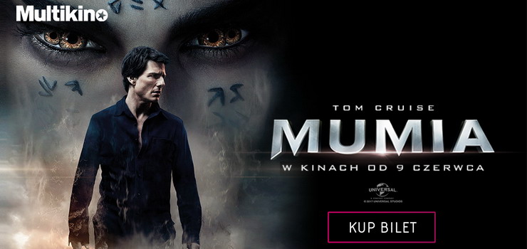 Bilety na film „Mumia” ju w sprzeday w sieci Multikino!