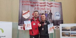 Medale Adriana Durmy i Artura Zieliskiego na Mistrzostwach Polski Sub Mundurowych w kick boxingu