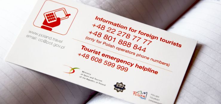 Ruszy Telefon Bezpieczestwa dla turystw zagranicznych