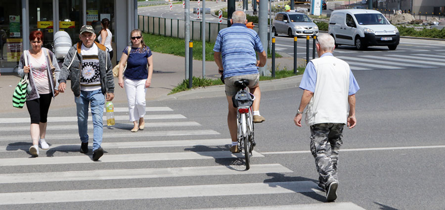 Jazda rowerem po chodnikach i przejciach to w Elblgu codzienno! To nieznajomo czy lekcewaenie przepisw?