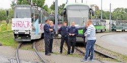 Tramwaje stany na dwie godziny. Strajk w spce miejskiej