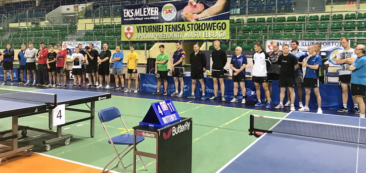Ponad 80 tenisistw stoowych walczyo o Puchar Prezydenta Miasta Elblga