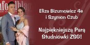 Eliza Bizumowicz i Szymon Czub Najpikniejsz Par Studniwki ZSG!