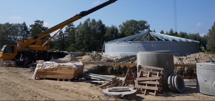 Trwają prace przy budowie stacji uzdatniania wody w Szopach. Co to oznacza dla elblążan?