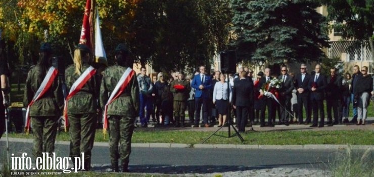 Elbląg ma od dziś Rondo Obrońców Birczy. Chuliganski incydent w nocy. Próbowano zniszczyć tablicę