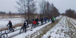 Snowbike 2019 – bezpiecznie rowerem po niegu