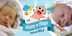 Witamy w Elblgu: Wiktori, Mikoaja i Adama