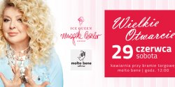 Magda Gessler otwiera lody Ice Queen w Elblgu! Wielkie otwarcie w sobot! 100 pierwszych osb dostanie lody za darmo!