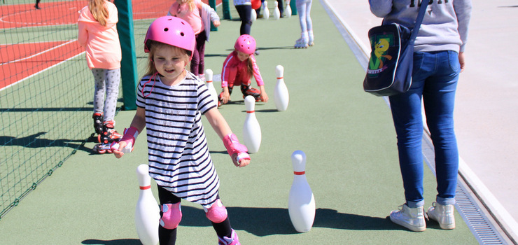 Turniej koszykówki ulicznej i festyn na torze Kalbar