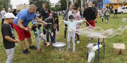 Festiwal Baniek Mydlanych w Parku Modrzewie