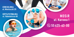 Aktywuj si z MOSiR-em. Joga, Aqua Fitness i wiele innych zaj