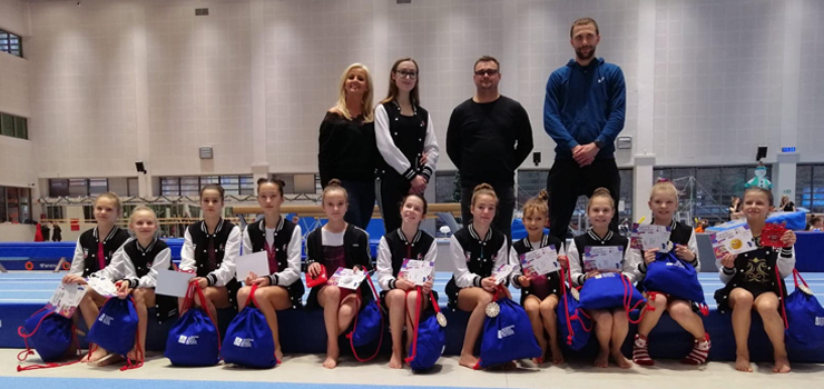 Elblążanki na zawodach Mistrza Olimpijskiego w gimnastyce sportowej- Leszka Blanika