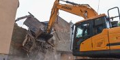 Wyburzono budynek mieszkalny przy Browarnej - zobacz zdjcia i film