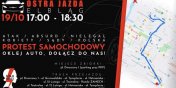 "Ostra jazda"dzi w Elblgu. Protest samochodowy przeciw rzdom PiS na ulicach miasta