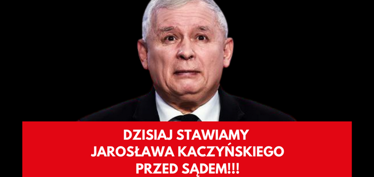 Elblanki "postawi" Jarosawa Kaczyskiego przed sdem. Kolejny protest w Elblgu