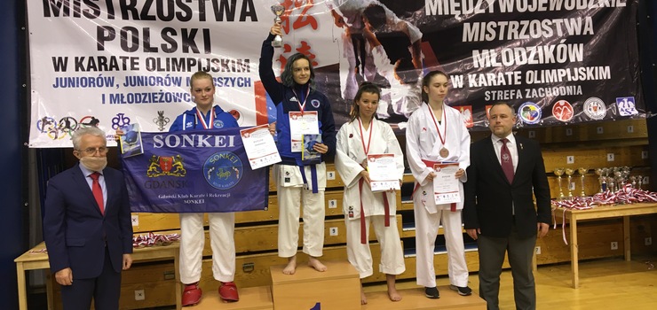 Mistrzostwa Polski w karate. Brzowy medal dla Igi Bewicz