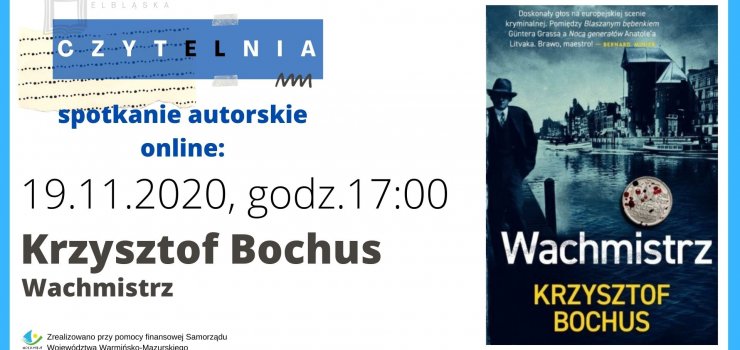 Spotkanie z autorem kryminaw retro Krzysztofem Bochusem