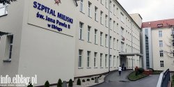 Elblski szpital: Spada liczba pacjentw z COVID-19.Niepokoi dua liczba zgonw