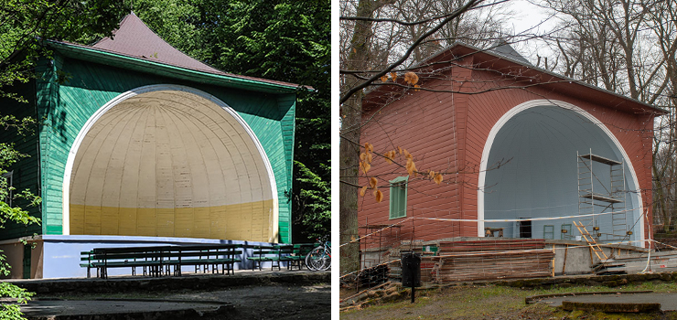 Nowe oblicze Muszli Koncertowej. Dlaczego nie jest już zielona?