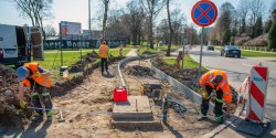 Przy Kociuszki i Agrykola praca wre. Przewidywane wczeniejsze zakoczenie inwestycji