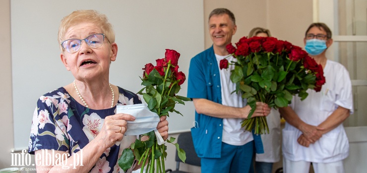 "Kierowałam się sercem". Dr Ewa Miłosz przeszła na emeryturę po 50 latach pracy w szpitalu