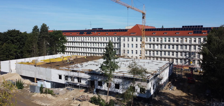 Trwa budowa bloku operacyjnego Szpitala Miejskiego. Na jakim etapie są prace? 