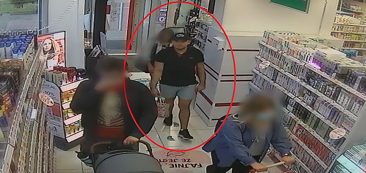 Kradzież w sklepach. Pomóż ustalić tożsamość mężczyzny