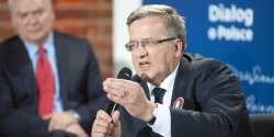 Komorowski: Celem Putina jest absolutna likwidacja pastwa ukraiskiego