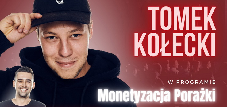 Tomek Kołecki wystąpi w Elblągu z programem "Monetyzacja Porażki" - wygraj bilety