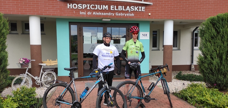 24 godziny na rowerze dla hospicjum. Pan Jacek po raz drugi pojedzie z Elbląga na Jasną Górę