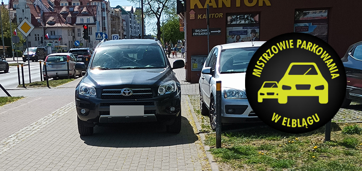 Mistrzowie parkowania w Elblągu (część 153)