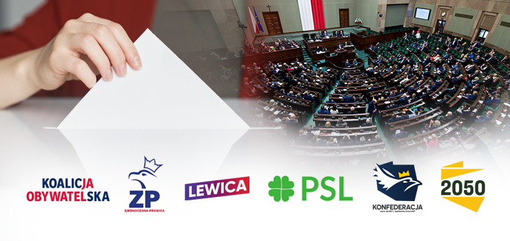 Na kandydata której partii zagłosujesz w wyborach do Sejmu? Weź udział w naszej ankiecie