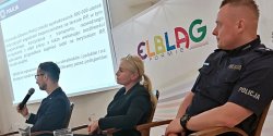 Poznaj Swoje Prawa - policjanci na konferencji dla obywateli Ukrainy