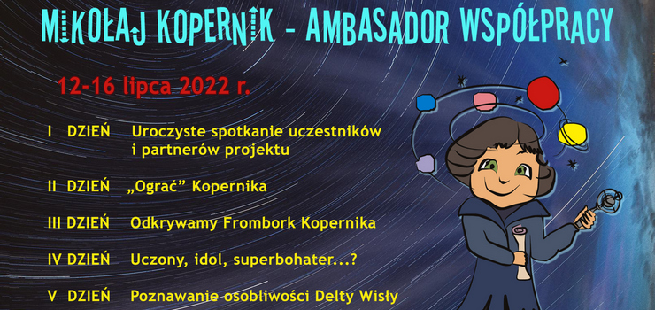 „Kopernik – ambasador wsppracy”