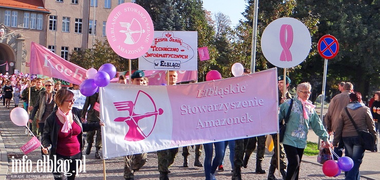 Od 25 lat wspieraj w walce z rakiem piersi. Elblskie Stowarzyszenie Amazonek zaprasza na Marsz Zdrowia