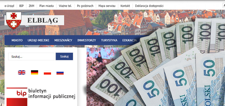 Prezydent Elbląga chce nowej strony internetowej Ratusza. Będzie kosztować 45,5 tys. zł?