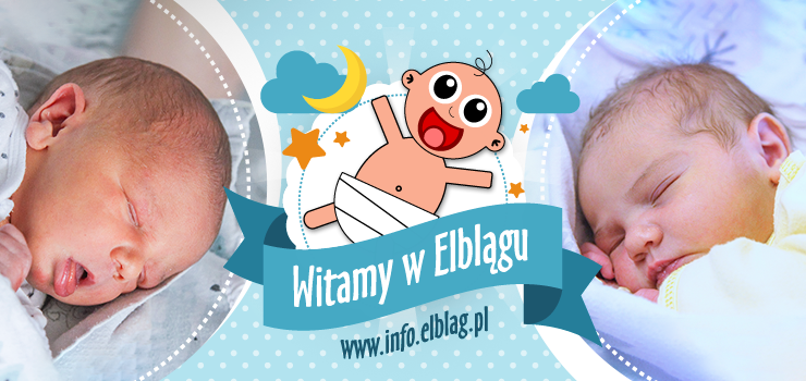 Witamy w Elblągu: Szymona, Polinę, Jędrzeja, Karola i Karolinę