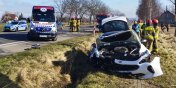 Kazimierzowo: Zderzenie dwch aut na starej sidemce. Sprawczyni ukarana mandatem 