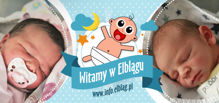 Witamy w Elblągu:Adama,Zuzannę, Igę, Maję i Florentynkę