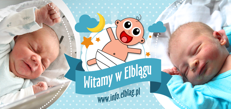 Witamy w Elblągu: Olafa, Archanielę,Jakuba, Wojciecha, Doriana i Małego Elblążanina