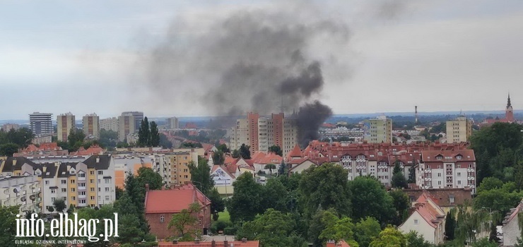 Wielkie kby dymu nad Brzesk. "Czy wszystko jest pod kontrol?"