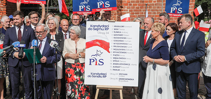 PiS przedstawio kandydatw do Sejmu i Senatu. "Wszyscy kandydaci s z tego okrgu"