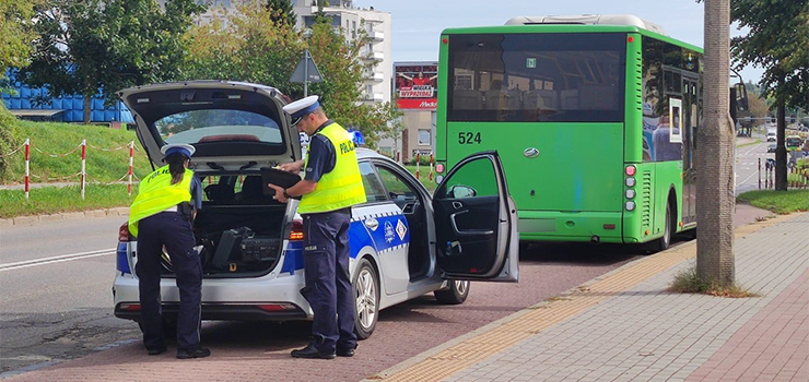 Odrodzenia: policja zatrzymaa kierowc autobusu. Stanowi zagroenie na drodze