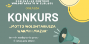 Konkurs  "Motto wolontariusza Warmii i Mazur"