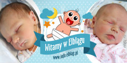 Witamy w Elblgu: Pol, Michalin, Wiktora, Leo, Szymona i Juli